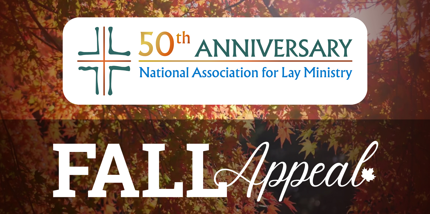 Fall_Appeal_WhiteBGlogo_WhiteWordmark_onLeaves.jpg